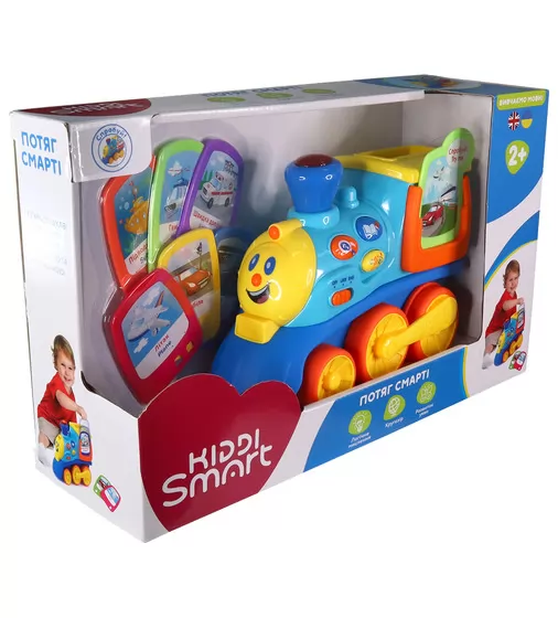 Інтерактивна двомовна іграшка Kiddi Smart &ndash; Потяг Смарті - 4231T-KS_11.jpg - № 11