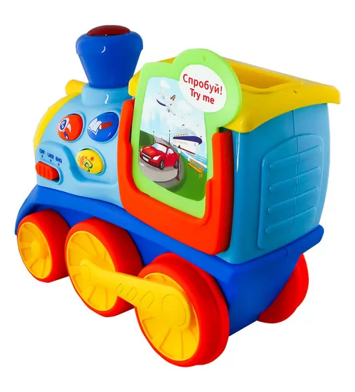 Інтерактивна двомовна іграшка Kiddi Smart &ndash; Потяг Смарті - 4231T-KS_3.jpg - № 3
