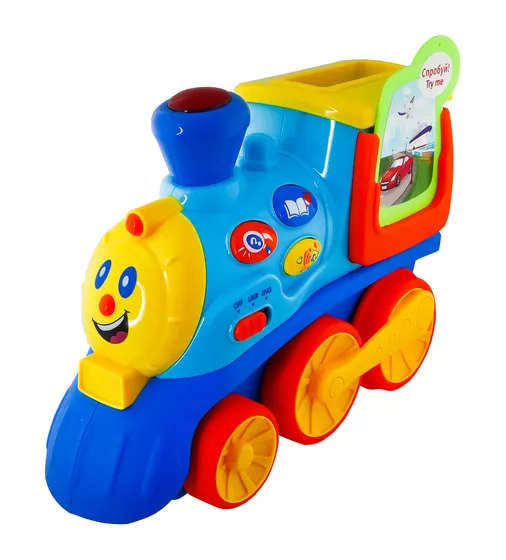 Інтерактивна двомовна іграшка Kiddi Smart &ndash; Потяг Смарті - 4231T-KS_1.jpg - № 1