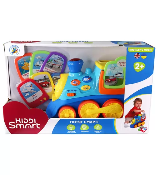 Інтерактивна двомовна іграшка Kiddi Smart &ndash; Потяг Смарті - 4231T-KS_10.jpg - № 10