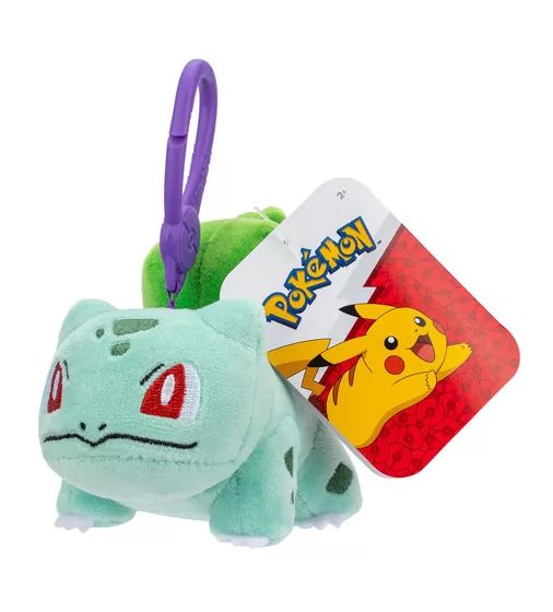 М'яка іграшка на кліпсі Pokemon - Бульбазавр W11 - PKW3921_5.jpg - № 5