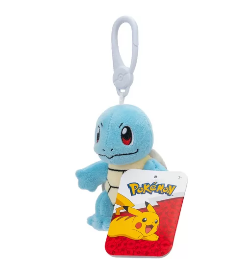 М'яка іграшка на кліпсі Pokemon - Сквіртл W11 - PKW3922_5.jpg - № 5