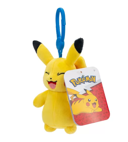 М'яка іграшка на кліпсі Pokemon - Пікачу W11 - PKW3654_5.jpg - № 5