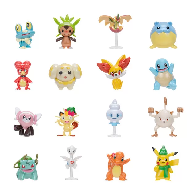 Набір ігрових фігурок Pokemon - Адвент-календар