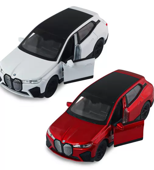 Автомодель - BMW iX (червоний, білий) - 250380W_9.jpg - № 9