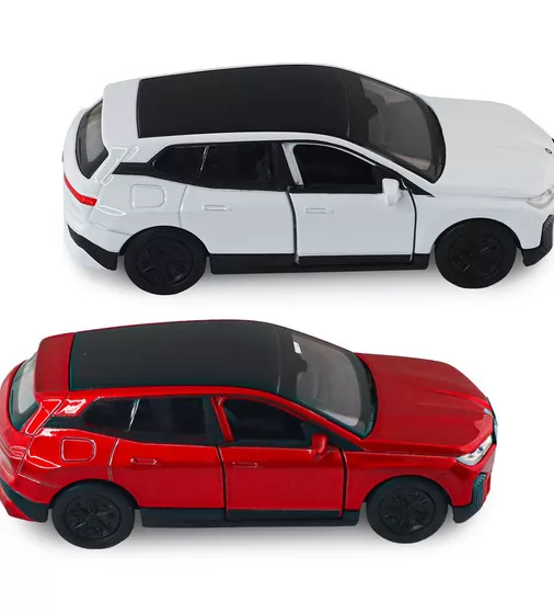 Автомодель - BMW iX (червоний, білий) - 250380W_6.jpg - № 6