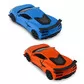 Автомодель - Chevrolet Corvette Z06 2023 (помаранчевий, світло-блакитний) - 250383W_3.jpg - № 3