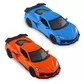 Автомодель - Chevrolet Corvette Z06 2023 (помаранчевий, світло-блакитний) - 250383W_7.jpg - № 7