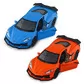 Автомодель - Chevrolet Corvette Z06 2023 (помаранчевий, світло-блакитний) - 250383W_9.jpg - № 9