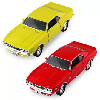 Автомодель - Chevrolet Camaro Z28 1968 (червоний, жовтий)