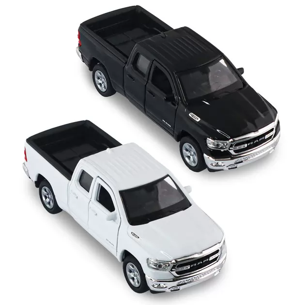 Автомодель - RAM 1500 2019 (белый, черный)