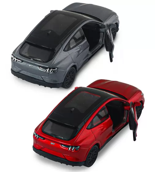 Автомодель - Ford Mustang Mach-E GT 2023 (червоний, сріблясто-сірий) - 250387W_10.jpg - № 10