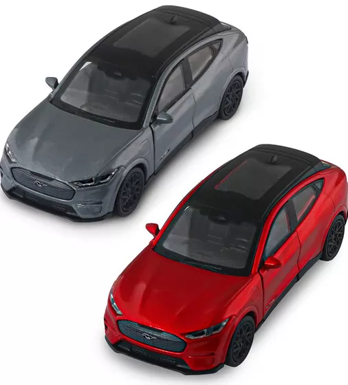 Автомодель - Ford Mustang Mach-E GT 2023 (червоний, сріблясто-сірий) - 250387W_1.jpg - № 1