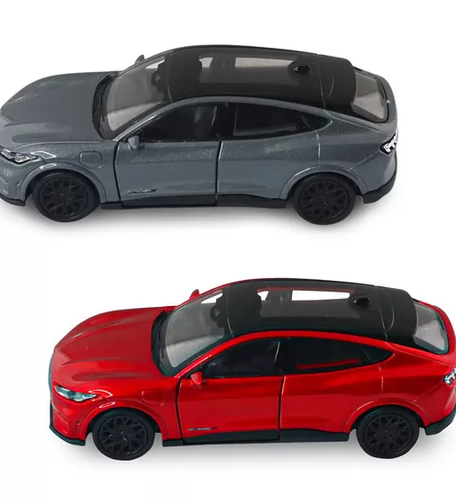 Автомодель - Ford Mustang Mach-E GT 2023 (червоний, сріблясто-сірий) - 250387W_2.jpg - № 2