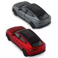 Автомодель - Ford Mustang Mach-E GT 2023 (красный, серебристо-серый) - 250387W_3.jpg - № 3