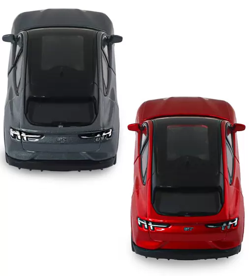 Автомодель - Ford Mustang Mach-E GT 2023 (червоний, сріблясто-сірий) - 250387W_4.jpg - № 4