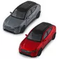Автомодель - Ford Mustang Mach-E GT 2023 (красный, серебристо-серый) - 250387W_1.jpg - № 1