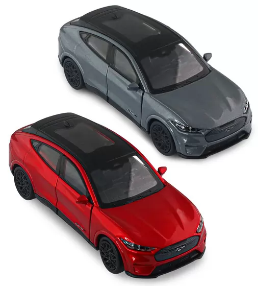 Автомодель - Ford Mustang Mach-E GT 2023 (червоний, сріблясто-сірий) - 250387W_7.jpg - № 7