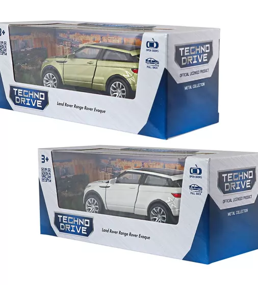 Автомодель - Land Rover Range Rover Evoque (білий, зелений) - 250388W_12.jpg - № 12