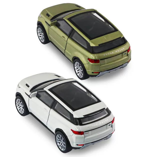 Автомодель - Land Rover Range Rover Evoque (білий, зелений)