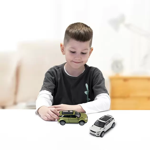 Автомодель - Land Rover Range Rover Evoque (білий, зелений)