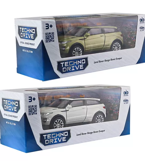 Автомодель - Land Rover Range Rover Evoque (білий, зелений) - 250388W_14.jpg - № 14