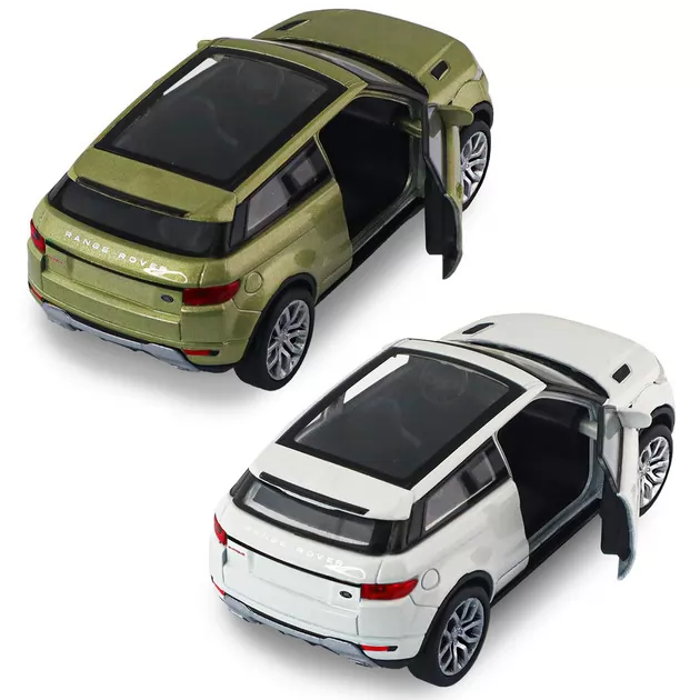 Автомодель - Land Rover Range Rover Evoque (білий, зелений)