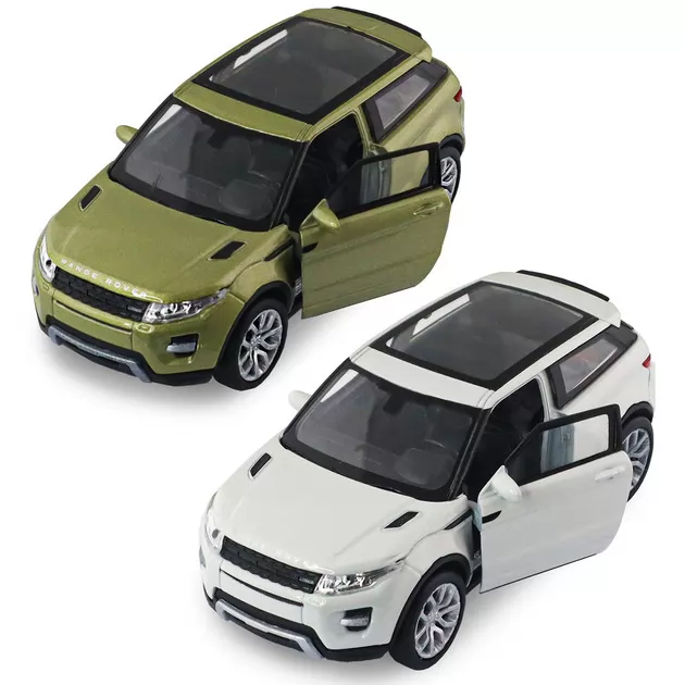 Автомодель - Land Rover Range Rover Evoque (білий, зелений)