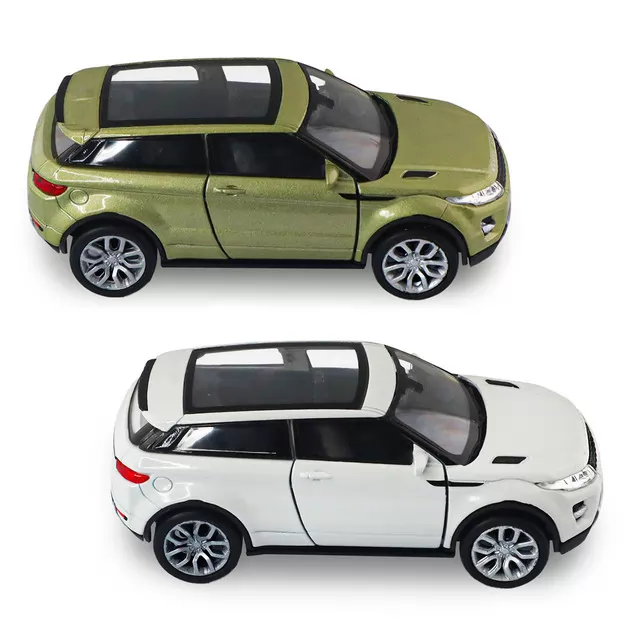 Автомодель - Land Rover Range Rover Evoque (білий, зелений)