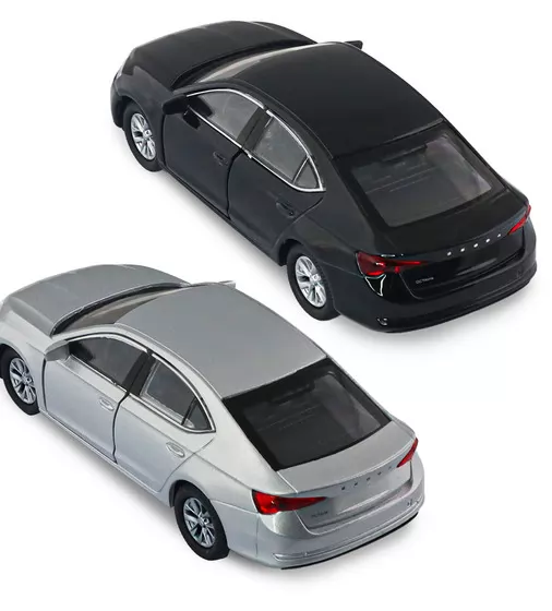 Автомодель - Skoda Octavia (черный, серебристый) - 250389W_3.jpg - № 3
