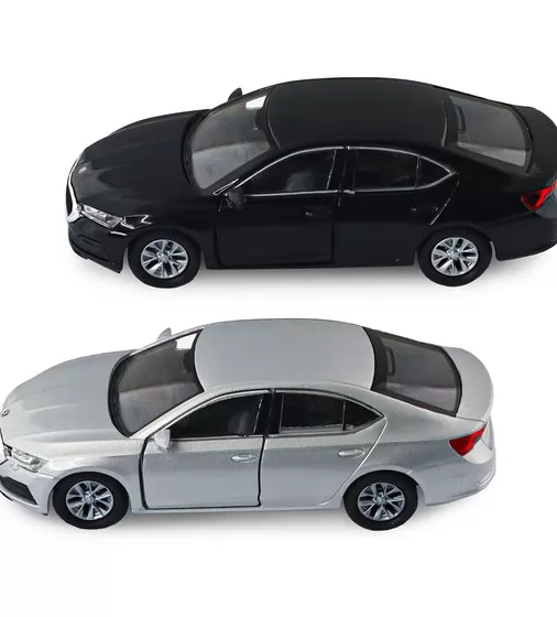 Автомодель - Skoda Octavia (черный, серебристый) - 250389W_2.jpg - № 2