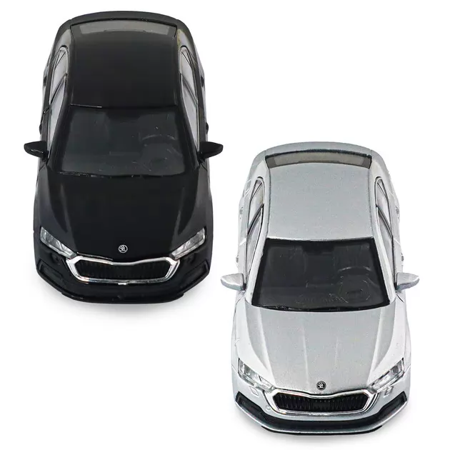Автомодель - Skoda Octavia (черный, серебристый)