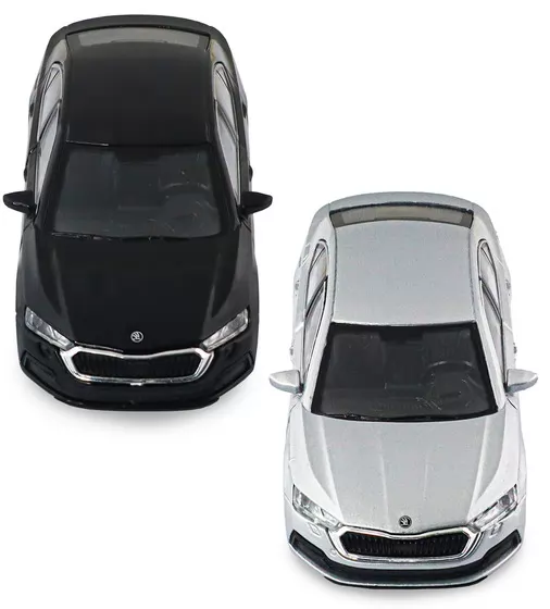 Автомодель - Skoda Octavia (черный, серебристый) - 250389W_8.jpg - № 8