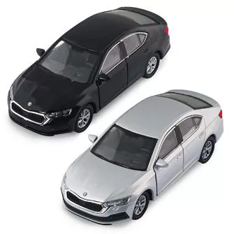 Автомодель - Skoda Octavia (чорний, сріблястий)