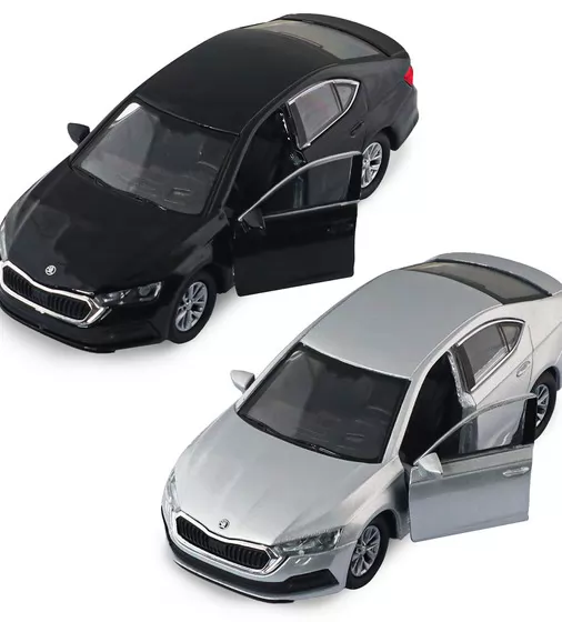 Автомодель - Skoda Octavia (черный, серебристый) - 250389W_9.jpg - № 9