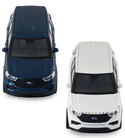 Автомодель - Ford Explorer 2023 (перламутрово-білий, блакитний металік) - 250392W_8.jpg - № 8