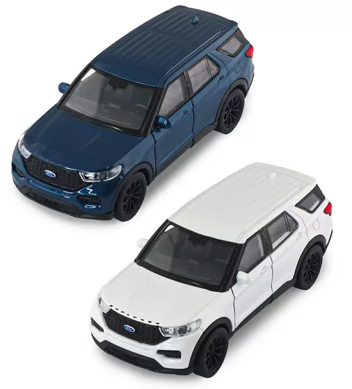 Автомодель - Ford Explorer 2023 (перламутрово-білий, блакитний металік) - 250392W_1.jpg - № 1