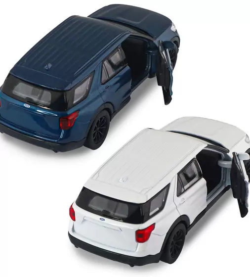 Автомодель - Ford Explorer 2023 (перламутрово-білий, блакитний металік) - 250392W_10.jpg - № 10
