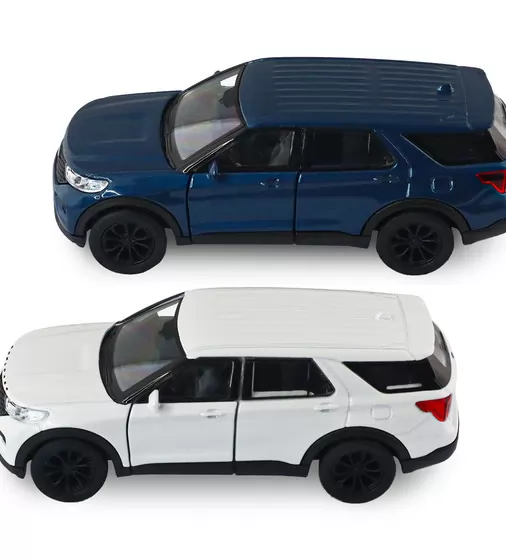 Автомодель - Ford Explorer 2023 (перламутрово-білий, блакитний металік) - 250392W_2.jpg - № 2