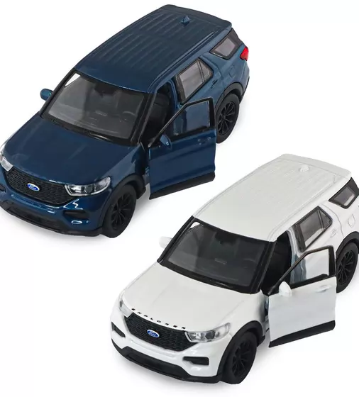 Автомодель - Ford Explorer 2023 (перламутрово-білий, блакитний металік) - 250392W_9.jpg - № 9