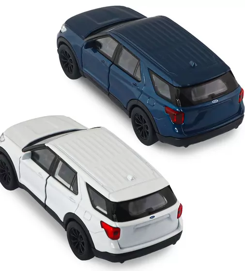 Автомодель - Ford Explorer 2023 (перламутрово-білий, блакитний металік) - 250392W_3.jpg - № 3