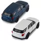 Автомодель - Ford Explorer 2023 (перламутрово-белый, голубой металлик) - 250392W_5.jpg - № 5