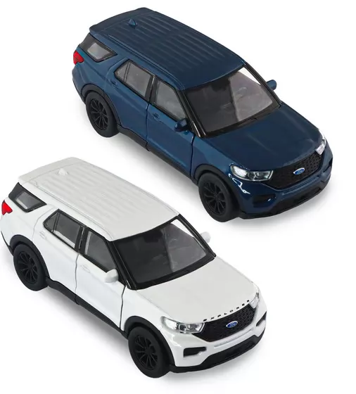 Автомодель - Ford Explorer 2023 (перламутрово-білий, блакитний металік) - 250392W_7.jpg - № 7