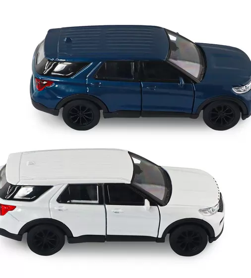Автомодель - Ford Explorer 2023 (перламутрово-білий, блакитний металік) - 250392W_6.jpg - № 6