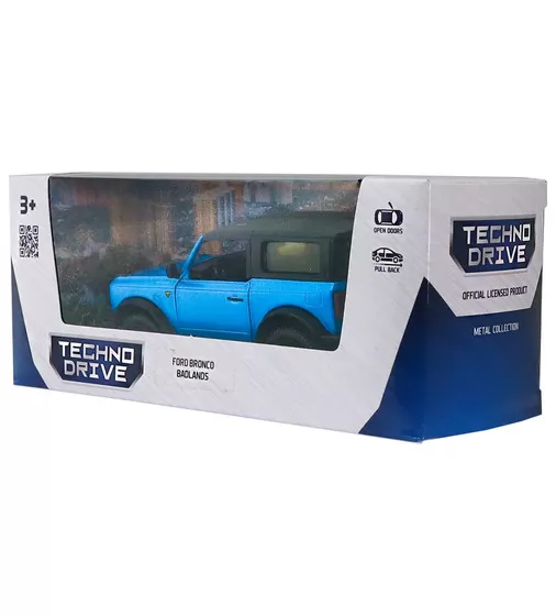 Автомодель &ndash; Ford Bronco Badlands (синій) - 250393U_12.jpg - № 12