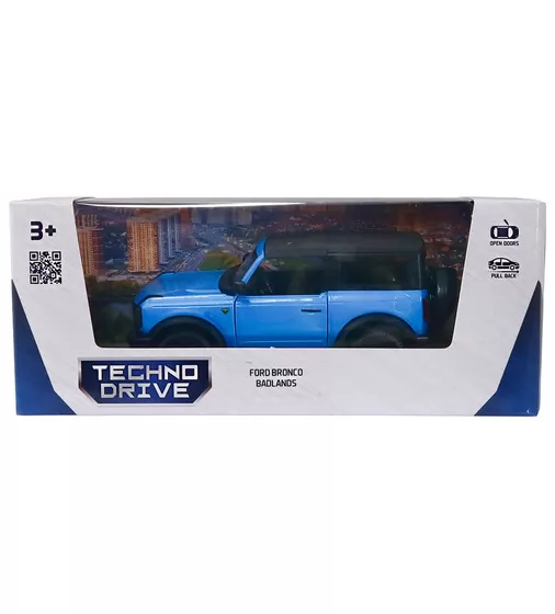 Автомодель &ndash; Ford Bronco Badlands (синій) - 250393U_13.jpg - № 13