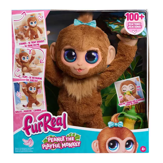 Интерактивная игрушка Furreal &ndash; Игривая обезьянка Арахис