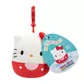 Мягкая игрушка на клипсе Squishmallows - Хеллоу Китти (9 cm) - SQSN00270_3.jpg - № 3