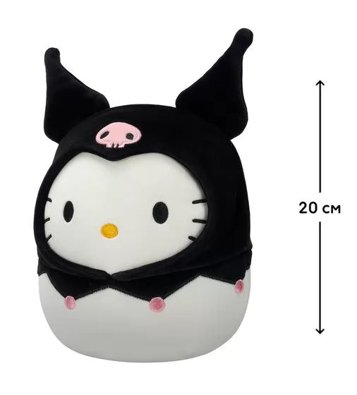 М'яка іграшка Squishmallows - Хелоу Кітті в образі Куромі (20 cm) - SQSN00388_2.jpg - № 2
