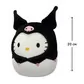 Мягкая игрушка Squishmallows - Хеллоу Китти в образе Куроми (20 cm) - SQSN00388_2.jpg - № 2